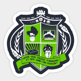 IT Crest Sticker